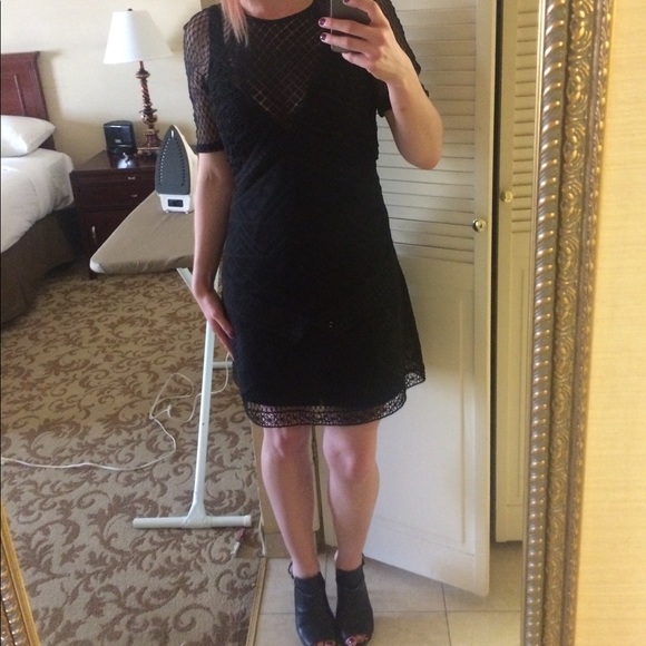 French Connection Black Cocktail Dress - Picture 8 of 9